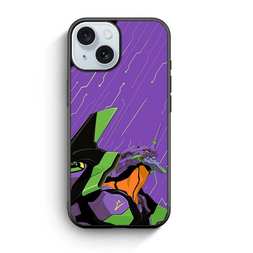 Neon Genesis Evangelion Eva 01 Pulse iPhone 15 Case