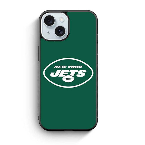 New York Jets Simple Logo iPhone 15 Case