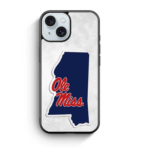 Ole Miss Rebels 05 iPhone 15 Case