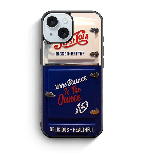 Pepsi Cola  Retro Mini Fridge iPhone 15 Case