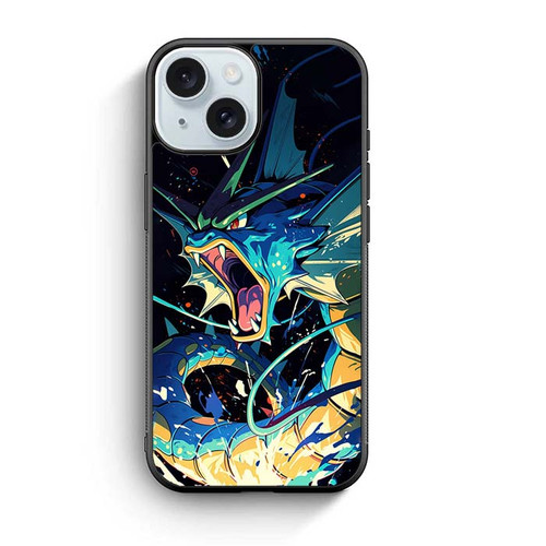 Pokemon Gyarados Hydro Fury iPhone 15 Case
