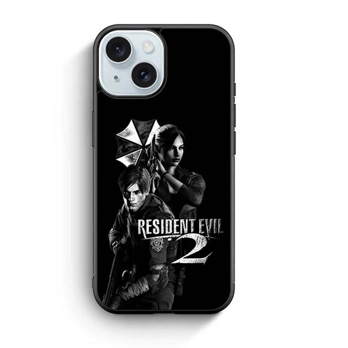 Resident Evil 2 Remake Retro iPhone 15 Case