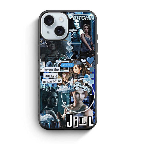 Resident Evil Jill Valentine Aesthetic iPhone 15 Case