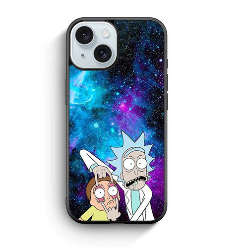 Rick and morty  Space iPhone 15 Case