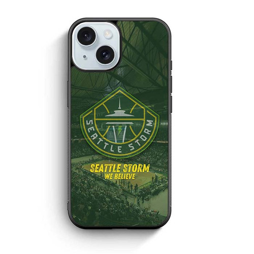 Seattle Storm We Believe iPhone 15 Case