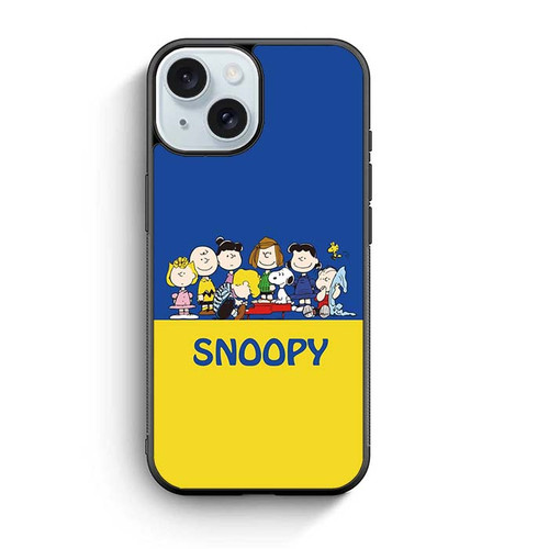 Snoopy and Friends iPhone 15 Case