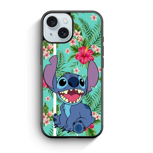 Stitch Aloha Spirit iPhone 15 Case