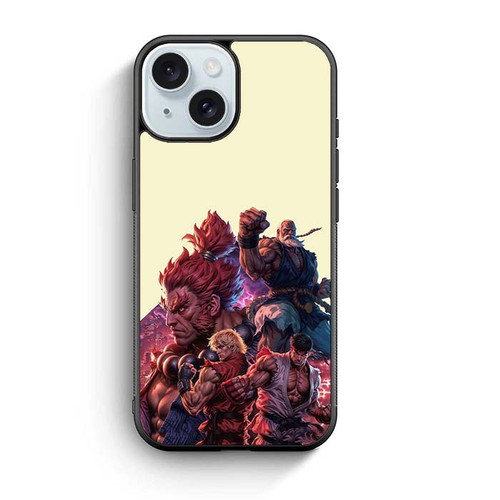 Street Fighter Game iPhone 15 Case