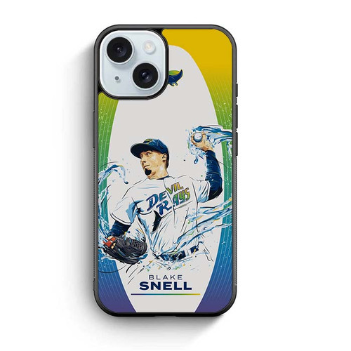 Tampa Bay Rays Blake Snell iPhone 15 Case