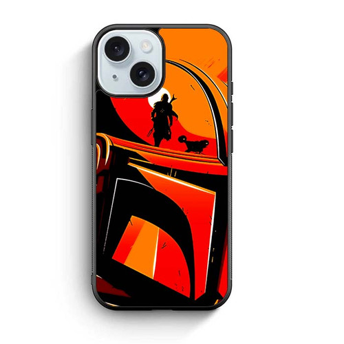 The Mandalorian Poster iPhone 15 Case