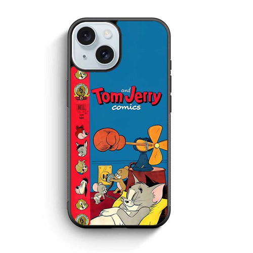 Tom and Jerry Punchline iPhone 15 Case