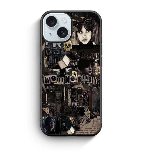 Wednesday Aesthetic iPhone 15 Case