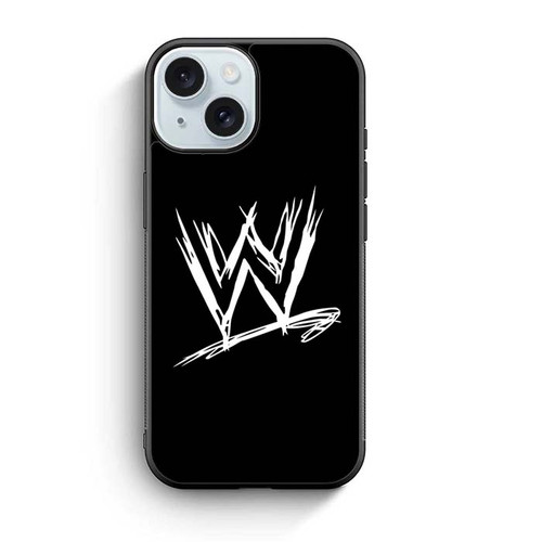 WWE Logo Black iPhone 15 Case