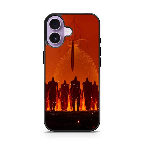 Attack on Titan Rumbling Titan iPhone 17 Case