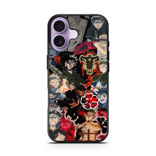 Black Clover Asta Collages iPhone 17 Case