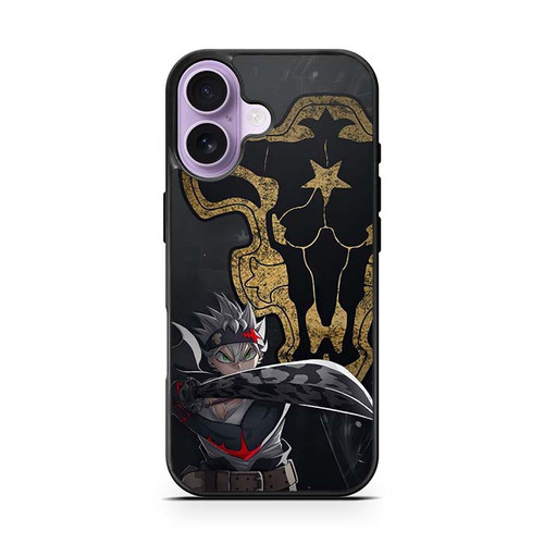 Black Clover Astas Resolve iPhone 17 Case