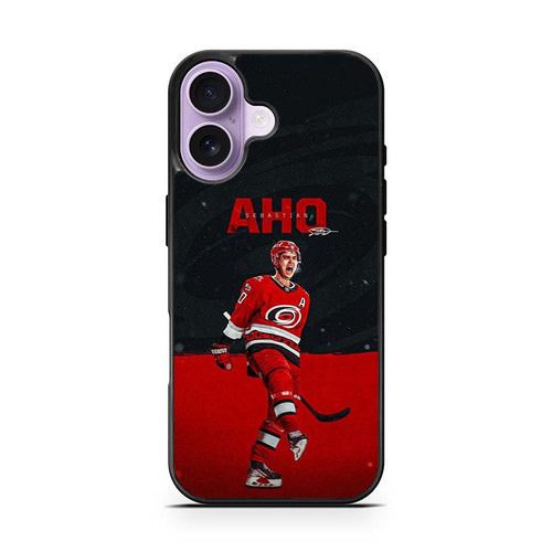 Carolina Hurricanes Sebastian Aho iPhone 17 Case