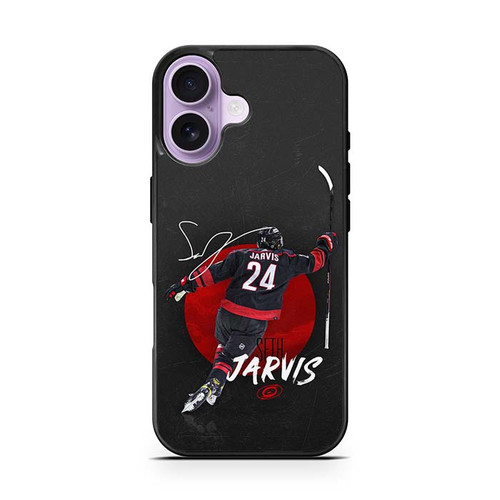 Carolina Hurricanes Seth Jarvis iPhone 17 Case