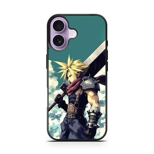 Cloud Strife Final Fantasy VII PS1 iPhone 17 Case