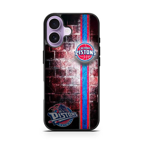 Detroit Pistons Bricks iPhone 17 Case