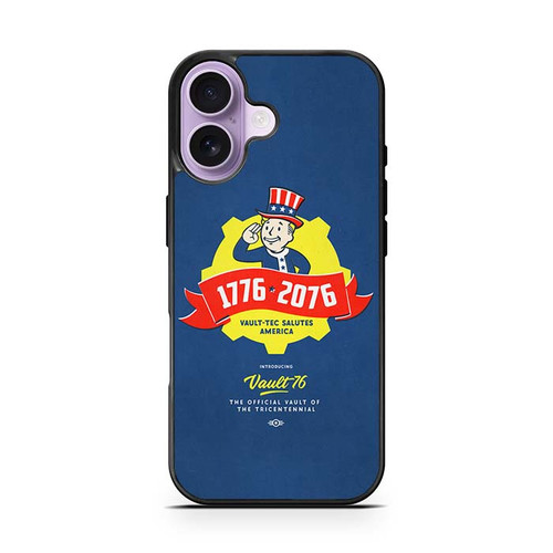 Fault Vault 76 Poster iPhone 17 Case