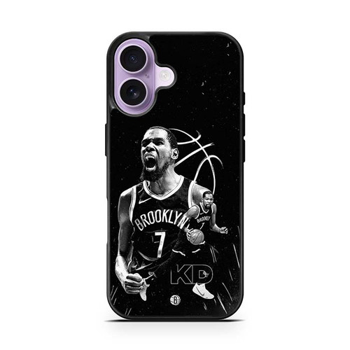 Kevin Durant Brooklyn Nets iPhone 17 Case