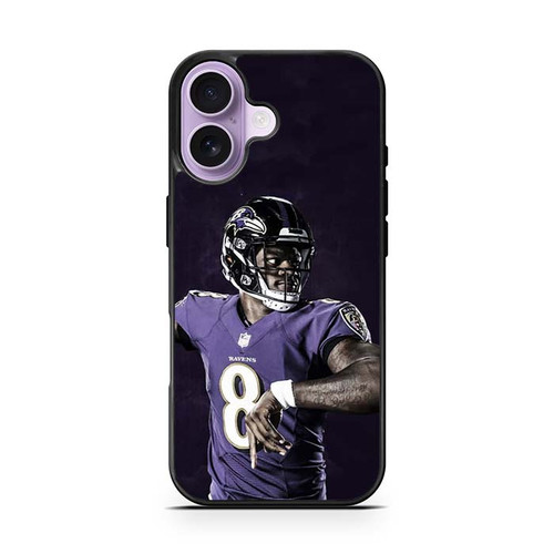 Lamar Jackson Baltimore Ravens 01 iPhone 17 Case
