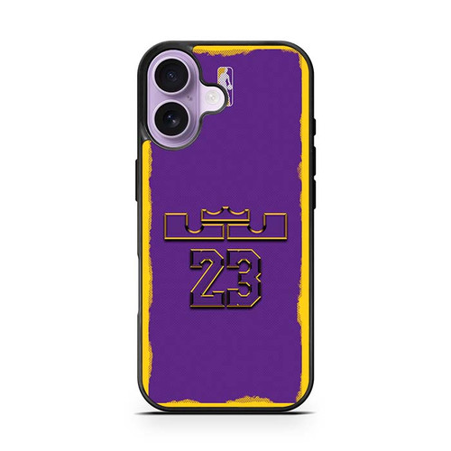 Los Angeles Lakers LeBron James iPhone 17 Case