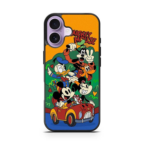 Mickey Mouse The Gangs All Here iPhone 17 Case