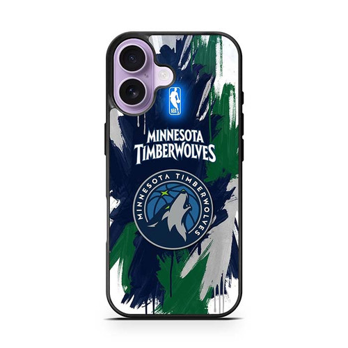 Minnesota Timberwolves Wolf and North iPhone 17 Case