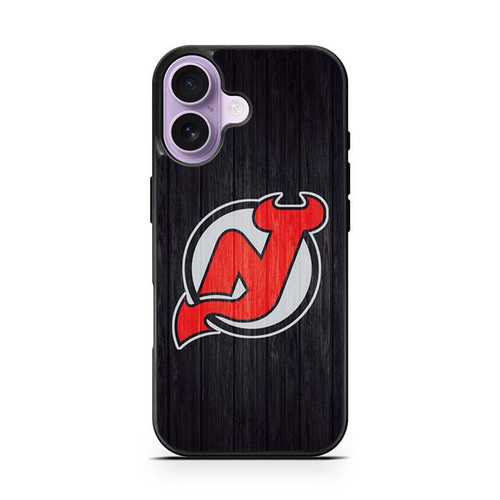 New Jersey Devils Wooden Pattern iPhone 17 Case
