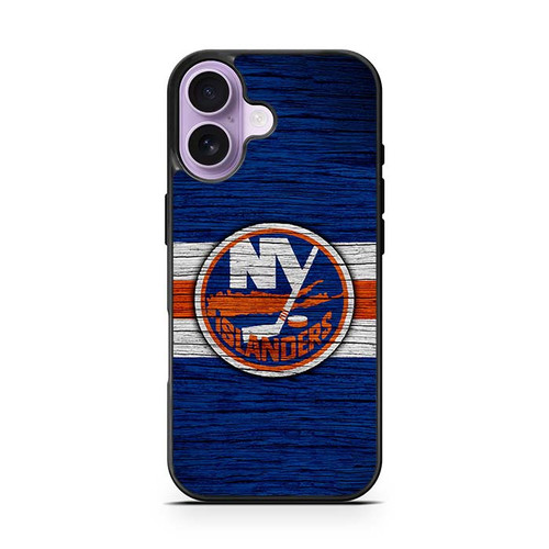 New York Islanders Wooden Pattern iPhone 17 Case