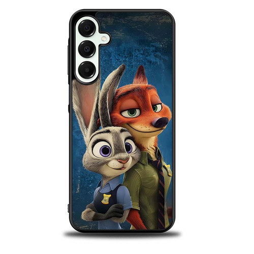 Zootopias Hopps and Nick Brave Hearts Samsung Galaxy A16 5G Case