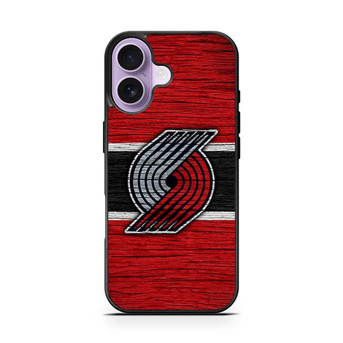 Portland Trail Blazers Wooden Pattern iPhone 17 Case