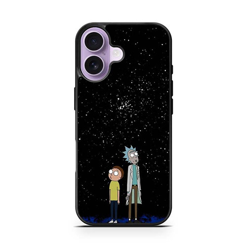 Rick And morty Galaxy iPhone 17 Case