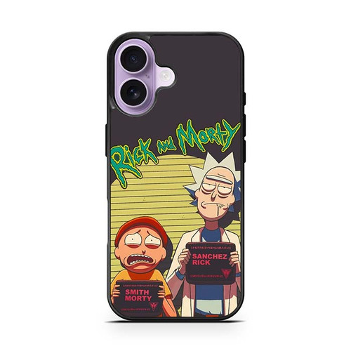 Rick and Mortys Mugshot iPhone 17 Case