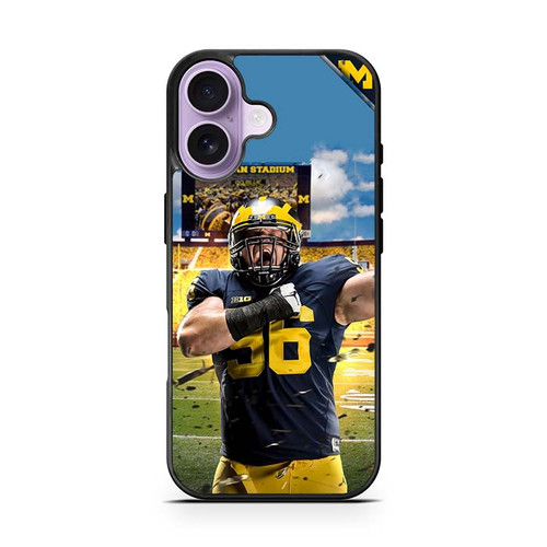 Ryan Glasgow Michigan Wolverines iPhone 17 Case