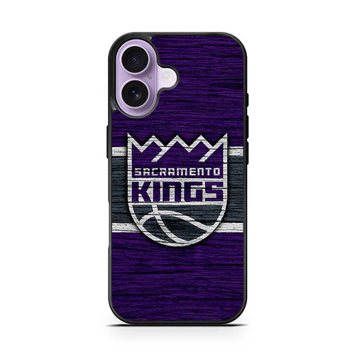 Sacramento Kings Wooden Pattern iPhone 17 Case