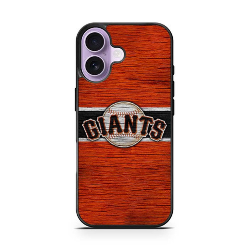 San Francisco Giants Wooden Pattern iPhone 17 Case