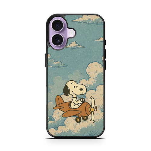 Snoopy Wings of a Hero iPhone 17 Case