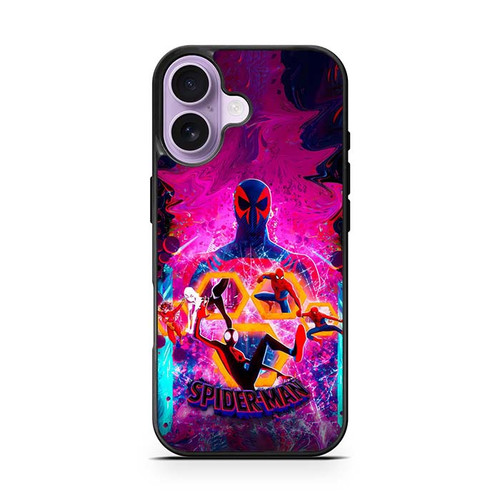 Spider Man Across the Spider Verse Glitch iPhone 17 Case