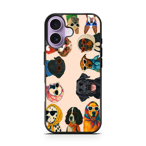 Stylist Dogs iPhone 17 Case