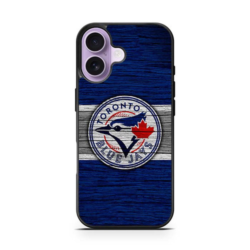 Toronto Blue Jays Wooden Pattern 01 iPhone 17 Case