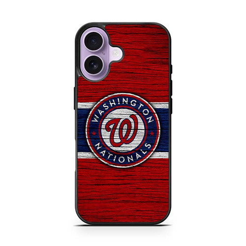 Washington Nationals Wooden Pattern iPhone 17 Case