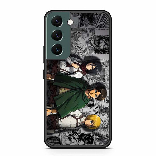 Attack on Titan Mc Samsung Galaxy S22 Case