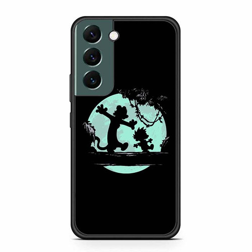 Calvin and Hobbes Play At Night Samsung Galaxy S22 Case