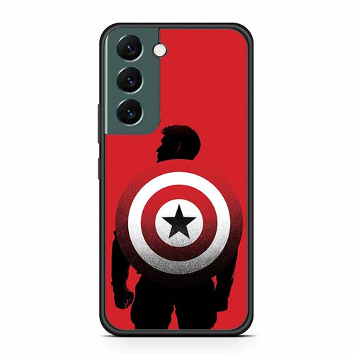 Captain America Marvel Wielsing Shield Samsung Galaxy S22 Case