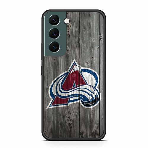 Colorado Avalanche Wooden Pattern Samsung Galaxy S22 Case