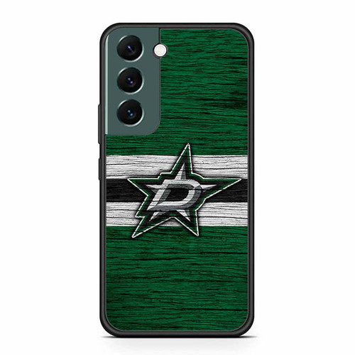 Dallas Stars Wooden Pattern Samsung Galaxy S22 Case