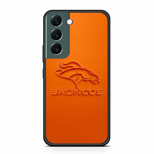 Denver Broncos Logo Orange Samsung Galaxy S22 Case